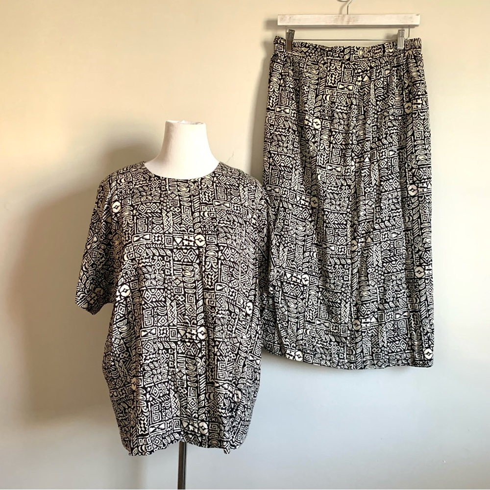 Women’s 2-Piece Skirt Outfit 3X